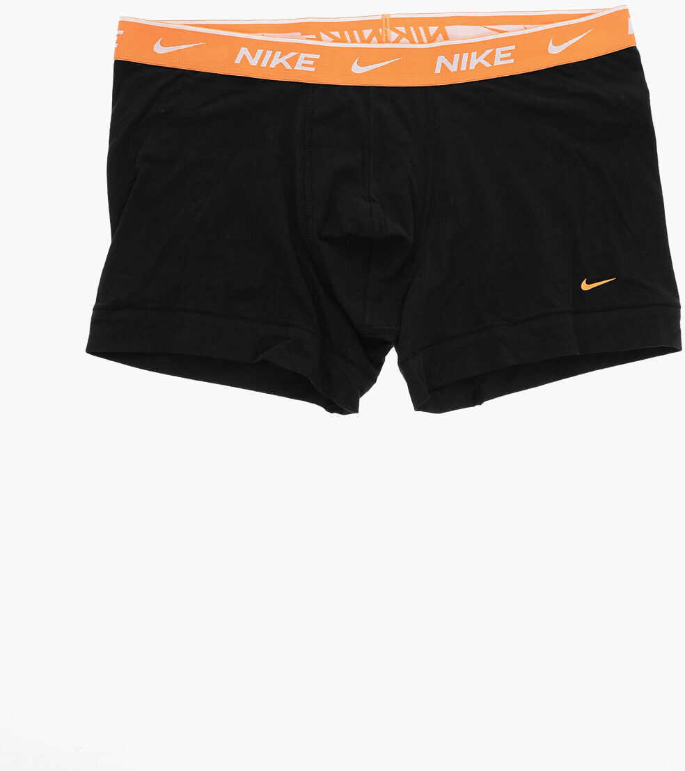 Lenjerie intima Nike Logoed At The Waist 3 Pairs Of Boxers Set Black Barbati (BM 11661975) 4