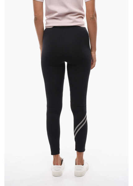 Colanti Loewe Stretch Nylon Leggings With Contrasting Details Black Femei (BM 11661978) 2