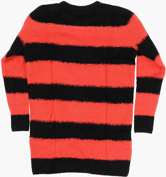 Rochii Diesel Red Tag Knitted Striped Dvirginia Dress Black Fete (BM 11664975) 3