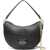 Moschino Love Saffiano Faux Leather Eco-Friendly Hobo Bag Black
