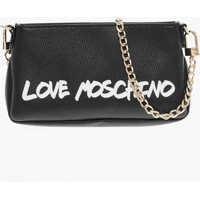 Genti de umar Love Textured Leather Shoulder Bag With Graffiti-Print Femei