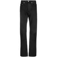 Blugi A.P.C. Black Slim Five-Pocket Jeans In Denim Man