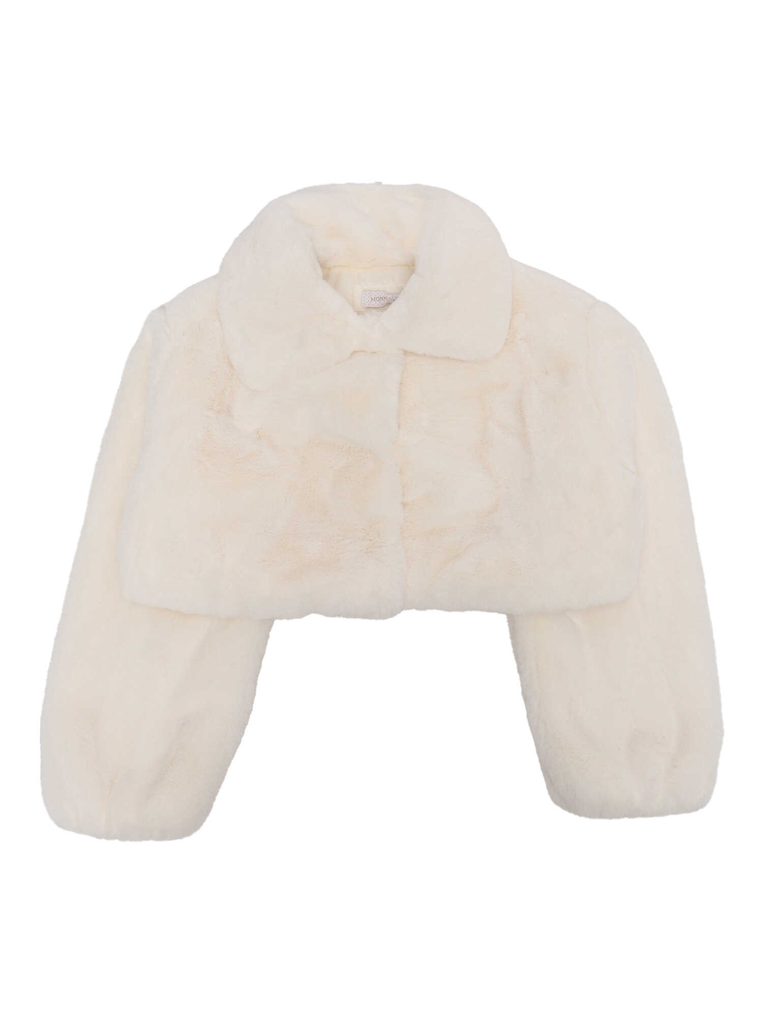 Monnalisa Cruelty-free short fur White