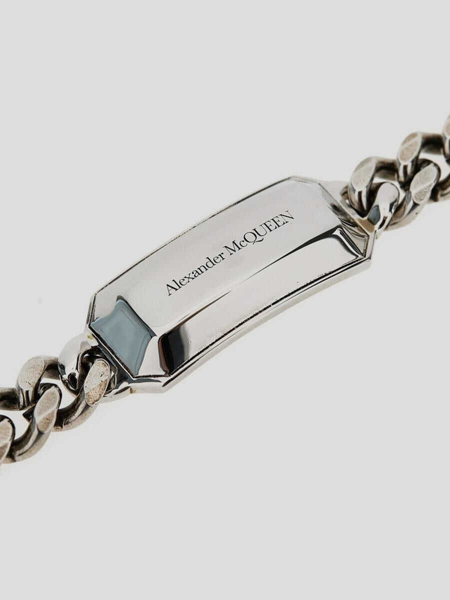 Alexander McQueen Alexander McQueen The Chain Medallion Bracelet SILVER