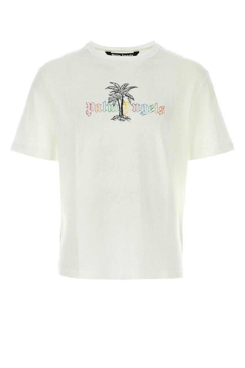 Palm Angels PALM ANGELS T-SHIRT WHITEBLAC