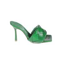 Sandale cu toc Bottega Veneta Lido Leather Mules Femei