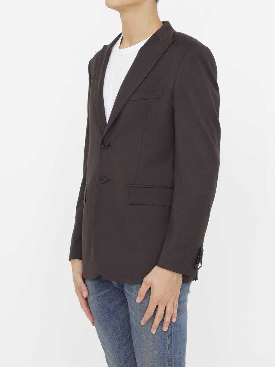 Geci Tonello Suit In Viscose Blend BROWN Barbati (BM 11693007) 2