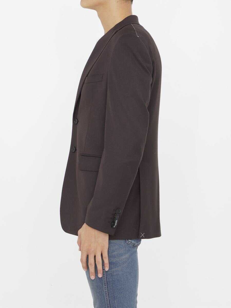 Geci Tonello Suit In Viscose Blend BROWN Barbati (BM 11693007) 3