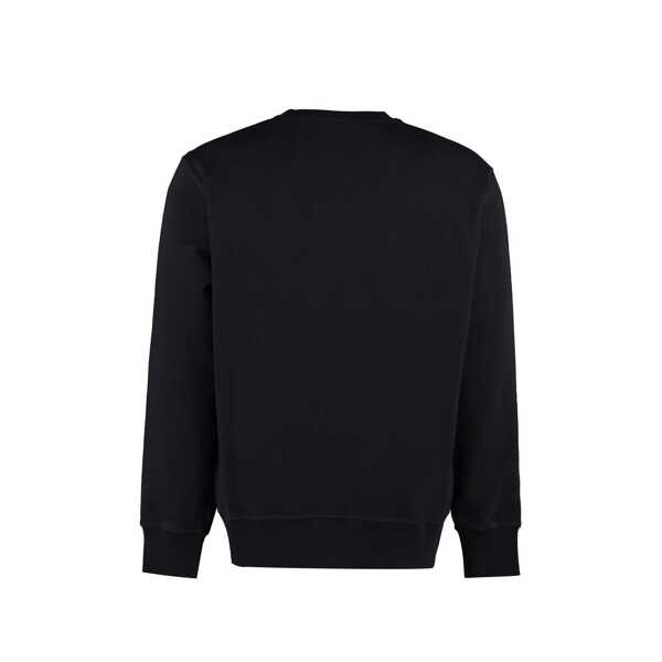 Bluze de trening Alexander McQueen Alexander McQueen Logo Sweatshirt Black Barbati (BM 11697312) 2