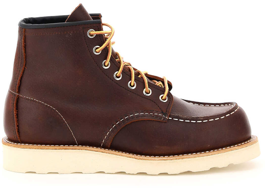 RED WING SHOES Classic Moc Ankle Boots BRIAR OIL