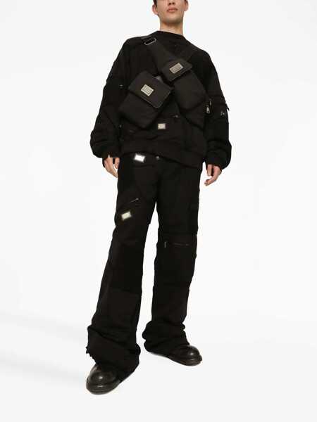 Genti de mana Dolce & Gabbana Pouch With Logo BLACK Barbati (BM 11700948) 2