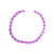 Clips Necklace 26 bezels Purple