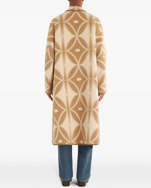 Paltoane ETRO Jacquard Coat BEIGE Barbati (BM 11701737) 3