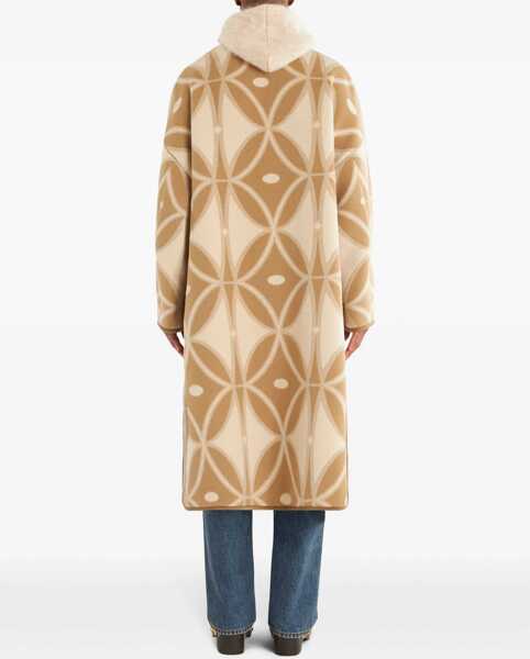 Paltoane ETRO Jacquard Coat BEIGE Barbati (BM 11701737) 5