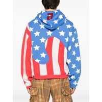 Topuri ERL pentru Barbati - Bluze de trening ERL Stars And Stripes Swirl Sweatshirt MULTICOLOUR Barbati (BM 11701788) - B-mall.ro