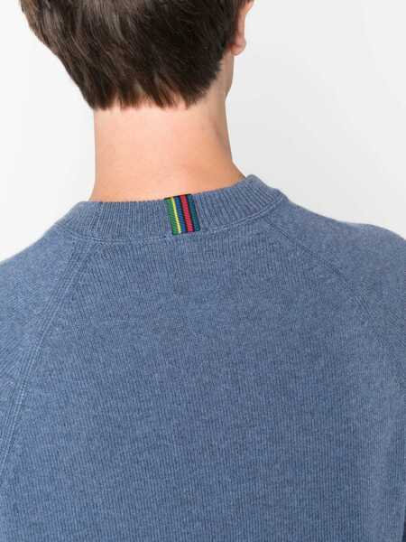 Pulovere casual Paul Smith Wool Jersey. BLUE Barbati (BM 11704095) 5