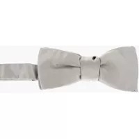Papioane Solid Color Silk Bow Tie Barbati