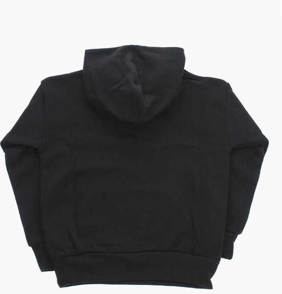 Bluze de trening Converse All Star Chuck Taylor Solid Color Hoodie With Contrasting Lo Black Baieti (BM 11704470) 3