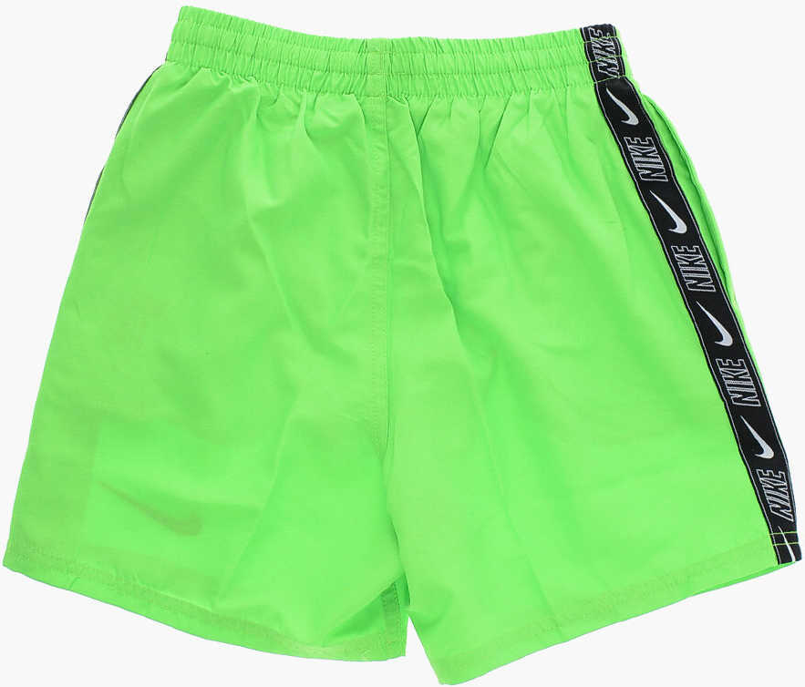 Sorturi de baie Nike Swim Logoed Side Bands 4 Volley Swim Shorts Green Baieti (BM 11704548) 3
