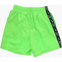 Sorturi de baie pentru Baieti - Sorturi de baie Nike Swim Logoed Side Bands 4 Volley Swim Shorts Green Baieti (BM 11704548) - B-mall.ro