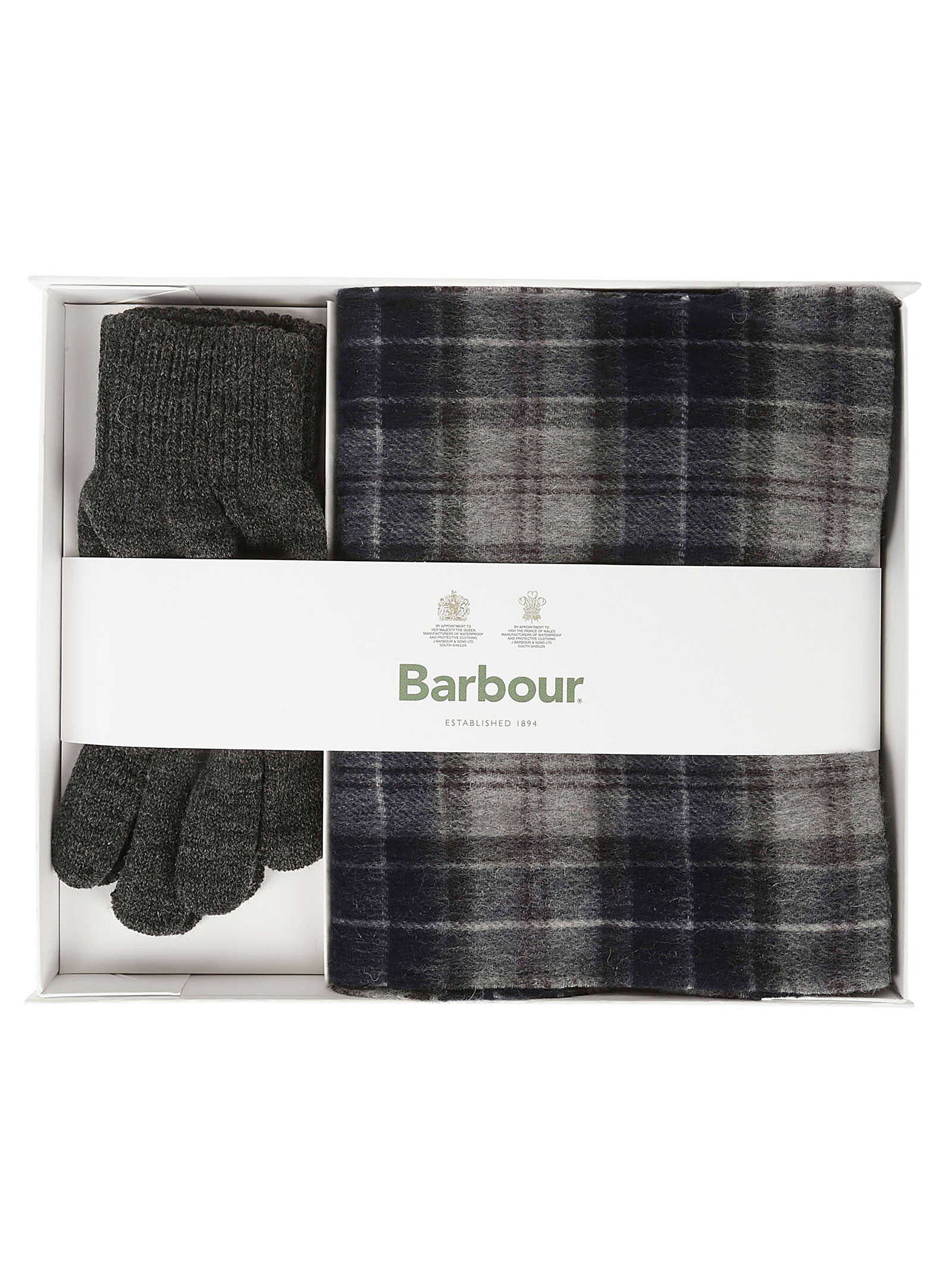 Barbour BARBOUR gift box MGS0018.MGS TN63 AUTUMN DRESS Tn Black Slate Tartan