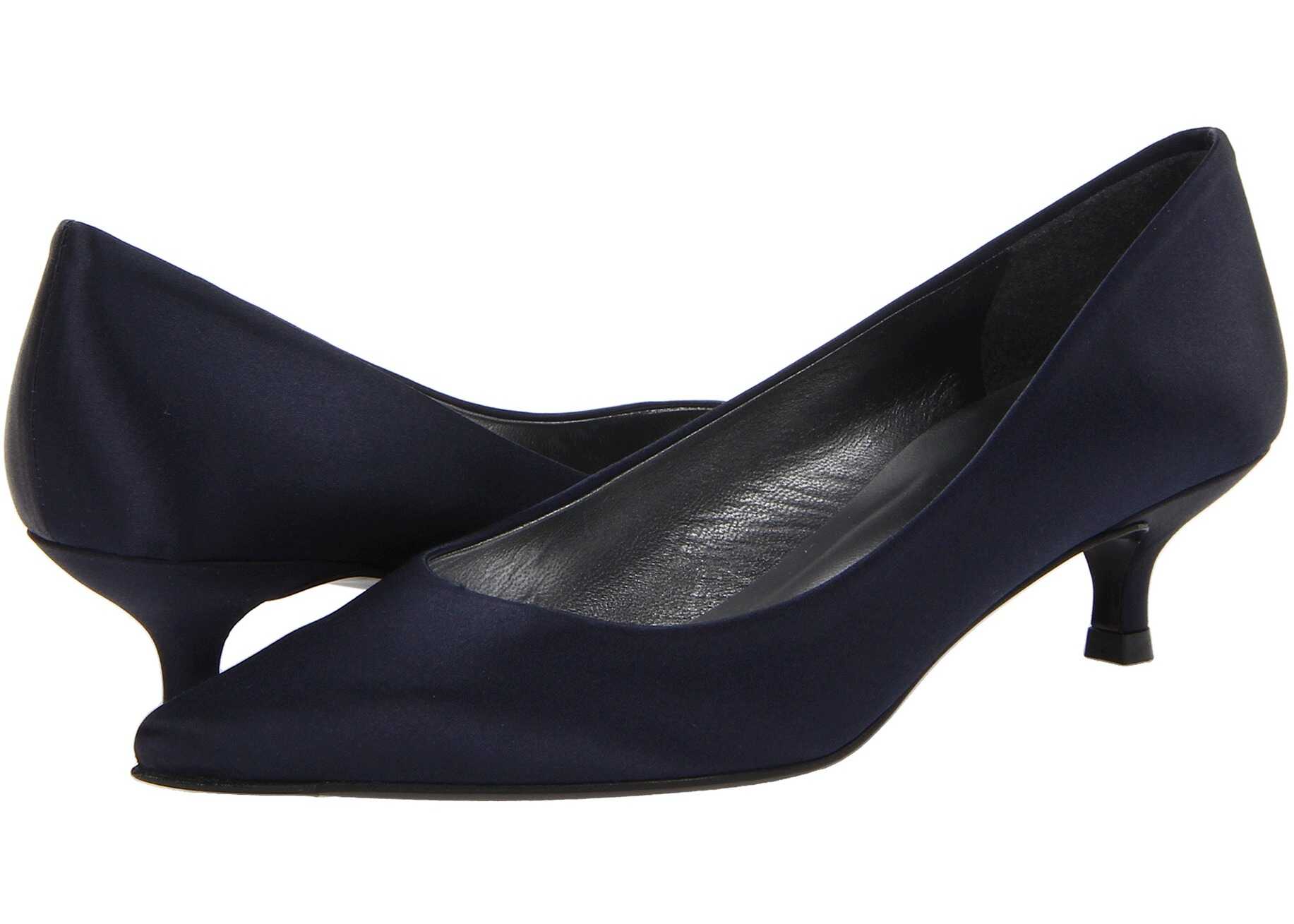 Pantof Stuart Weitzman Poco Navy Satin