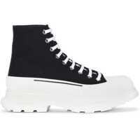 Sneakers Lace-Up Hight Top Sneakers With Platform 7Cm Barbati