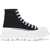 Alexander McQueen Lace-Up Hight Top Sneakers With Platform 7Cm Black