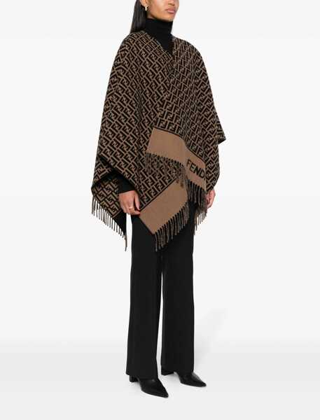 Esarfe Fendi Poncho TABACCO Femei (BM 11721741) 3