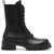 Versace Boot With Laces Alia BLACK