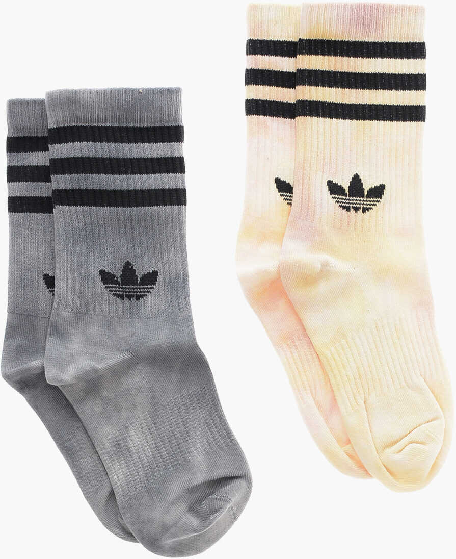 adidas Set 2 Pairs Of Tie-Dye Effect Socks With Contrasting Details Multicolor