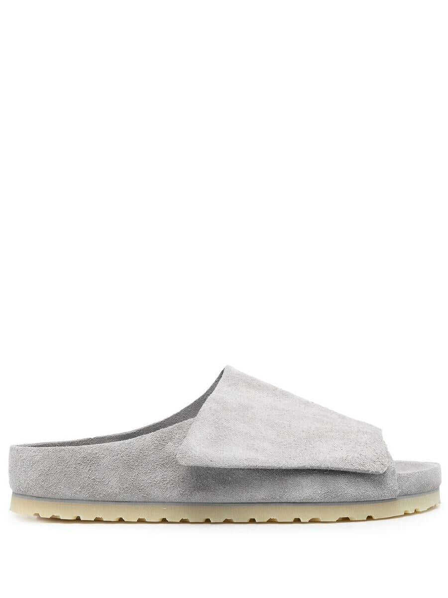 FEAR OF GOD LOS FELIZ SUEDE LEATHER FEAR OF GOD SHOES CEMENT