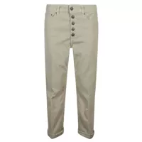 Pantaloni office Dondup jeans DP268B.VS0030Y.TRT 737 CHOCOLATE Femei