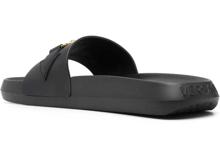 Sandale Versace Slide Sandal BLACK Barbati (BM 11736576) 3
