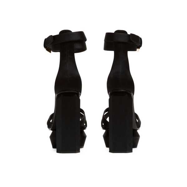 Sandale cu platforma Balmain Balmain Ava Sandals Black Femei (BM 11738931) 3