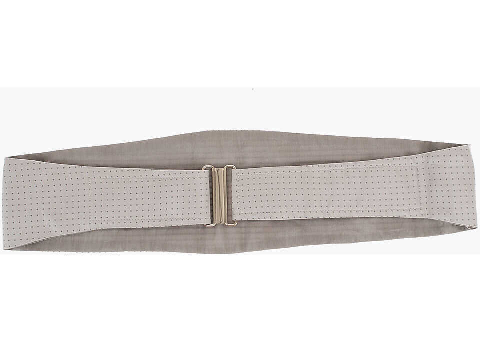 Curele CORNELIANI Cc Collection Silk Cummerbund With Micro Patterns Gray Barbati (BM 11739183) 2