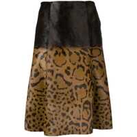 Fuste Salvatore Ferragamo Leather Skirts Femei