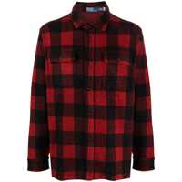 Tricouri Polo Polo Ralph Lauren Classic-Fit Plaid Knit Flannel Workshirt Barbati
