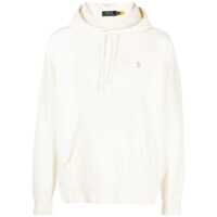Tricouri Polo Polo Ralph Lauren White Cotton Sweatshirt Barbati
