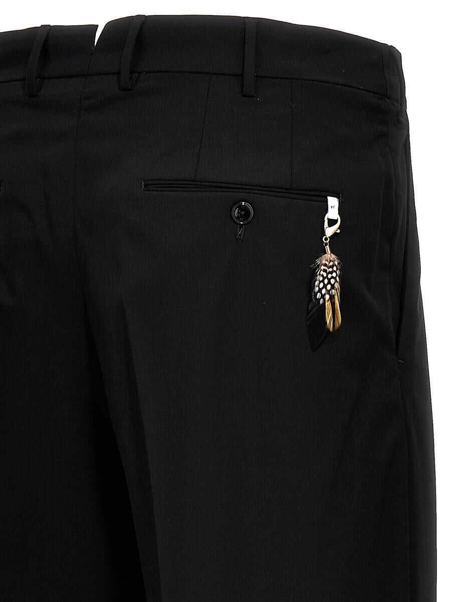Pantaloni PT TORINO Pt Torino Dodici Trousers Black Barbati (BM 11757747) 4