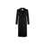 Saint Laurent Saint Laurent Satin Coat Black