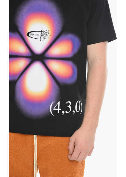 Tricouri MSFTSREP Printed Hydrogen Wave T-Shirt Black Barbati (BM 11776917) 3