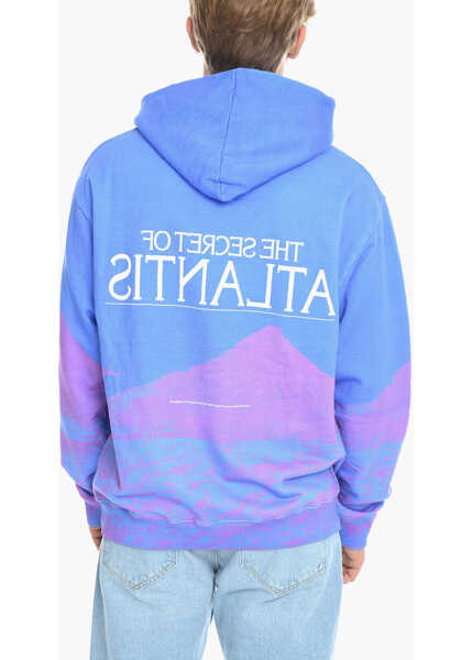 Bluze de trening MSFTSREP Regular Fit Hoodie With Print Blue Barbati (BM 11776920) 2