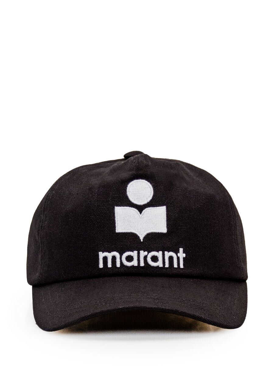 Isabel Marant ISABEL MARANT TYRON LOGO BASEBALL CAP BLACK