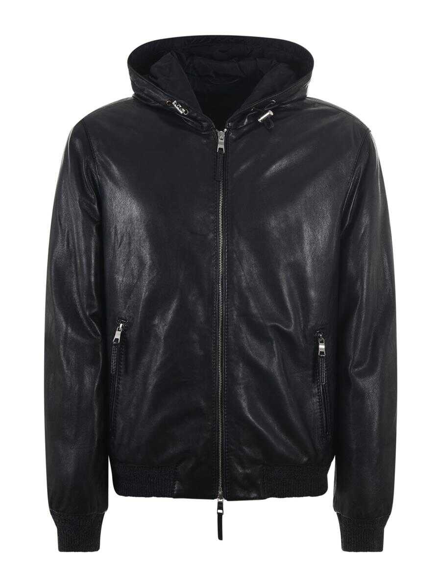 THE JACK LEATHERS THE JACK LEATHERS jacket BLACK