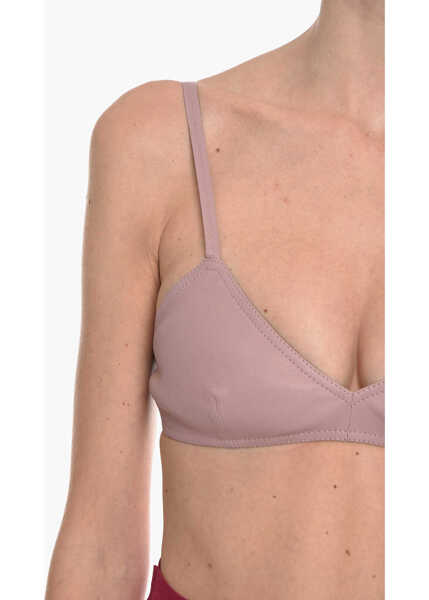 Sutiene THE MANNEI Leather Bra Pink Femei (BM 11818476) 3