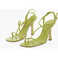 Sandale cu toc Shiny Nappa The Line Sandals Femei