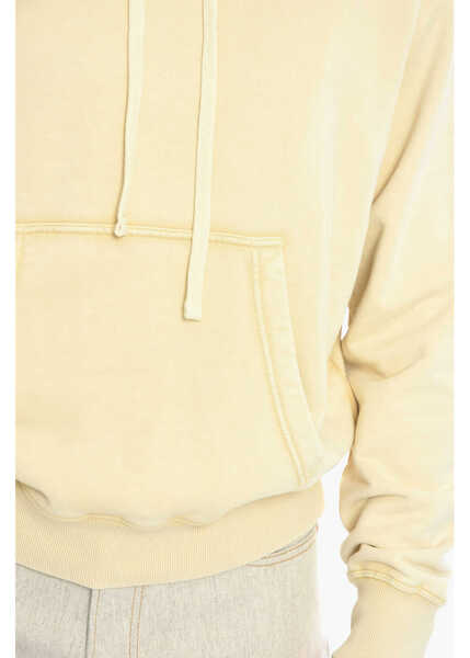 Bluze de trening Diesel Red Tag Brushed Cotton S-Ginn Hoodie Beige Barbati (BM 11819241) 3