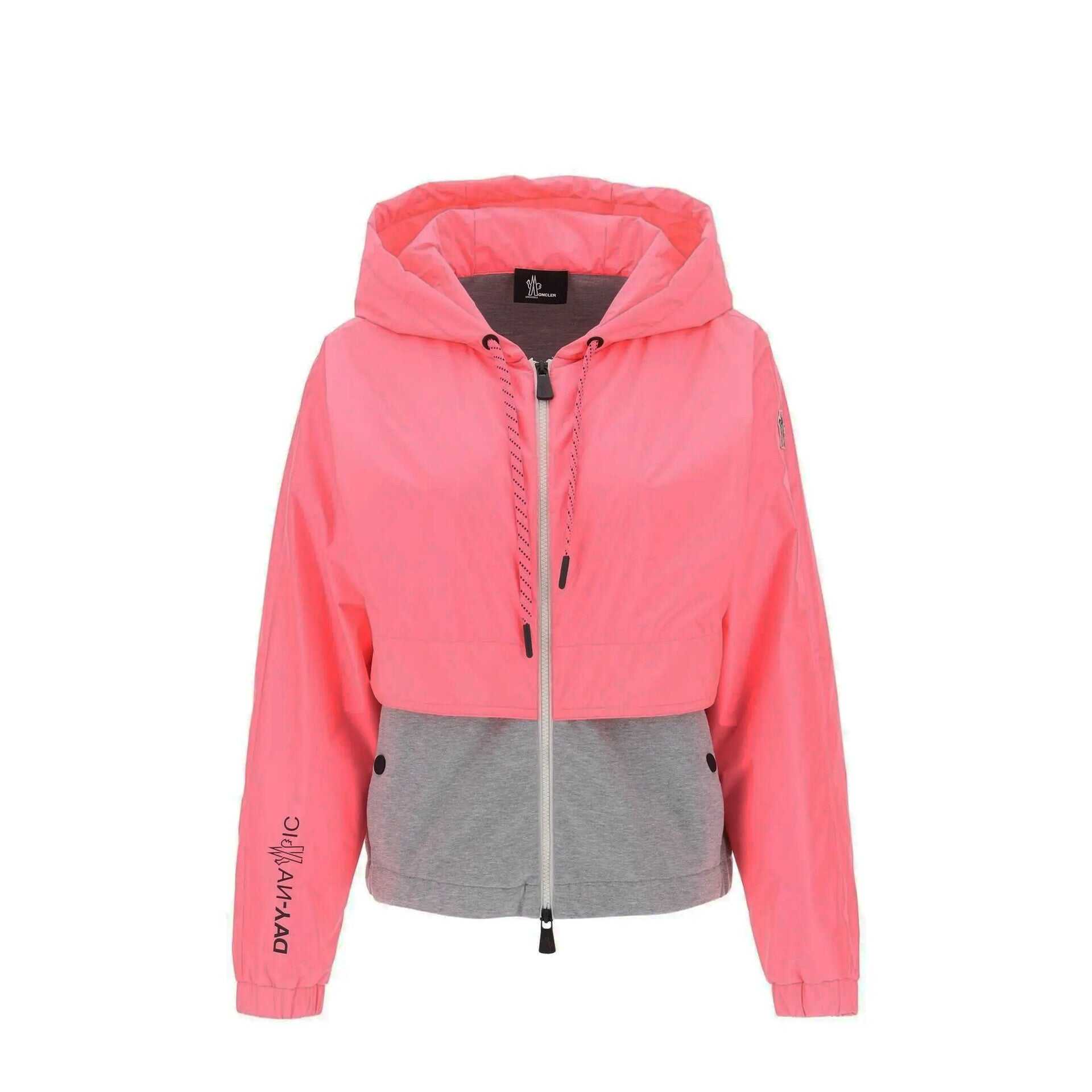Moncler Grenoble Hoodie Jacket Pink