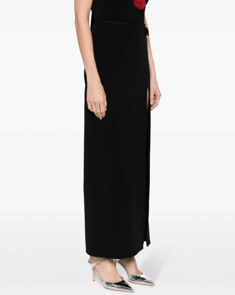 Fuste casual Magda Butrym Long Skirt BLACK Femei (BM 11828361) 3
